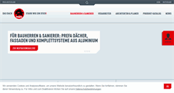 Desktop Screenshot of prefa.de